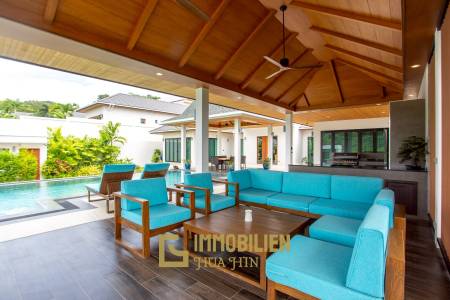 วิลล่าวิวเขาสุดพรีเมียม! ใกล้หัวหิน พร้อมสระน้ำเกลือ 12 ม. และโซลาร์ 10kW