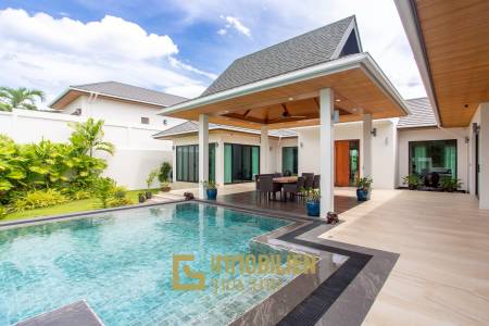 วิลล่าวิวเขาสุดพรีเมียม! ใกล้หัวหิน พร้อมสระน้ำเกลือ 12 ม. และโซลาร์ 10kW