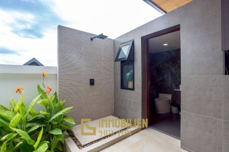 วิลล่าวิวเขาสุดพรีเมียม! ใกล้หัวหิน พร้อมสระน้ำเกลือ 12 ม. และโซลาร์ 10kW