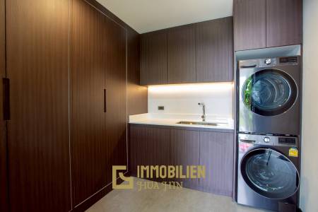 วิลล่าวิวเขาสุดพรีเมียม! ใกล้หัวหิน พร้อมสระน้ำเกลือ 12 ม. และโซลาร์ 10kW