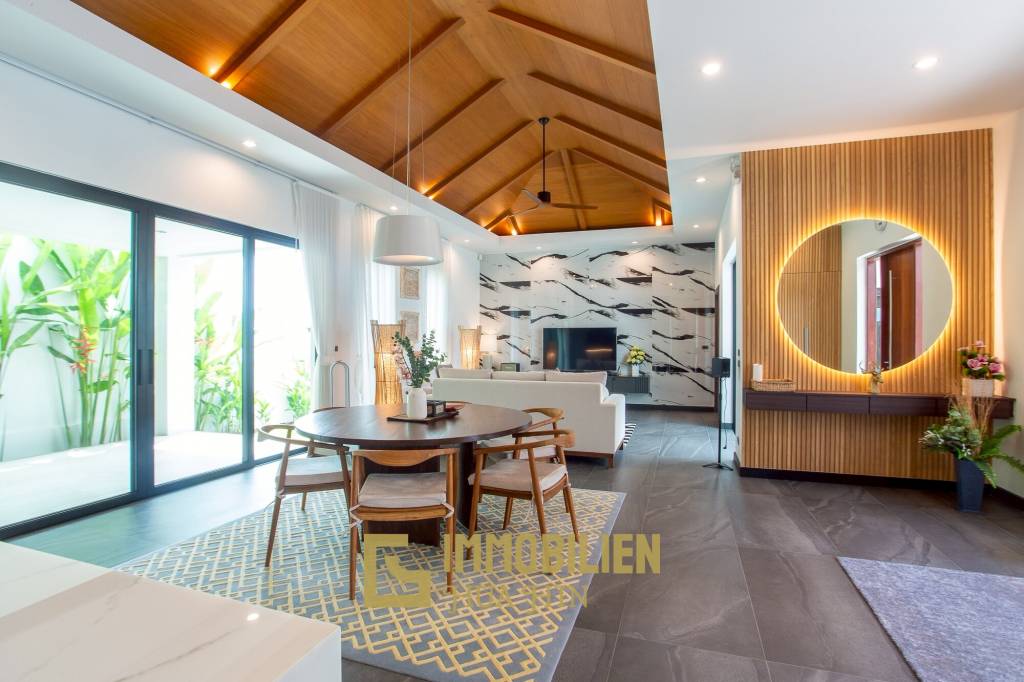 วิลล่าวิวเขาสุดพรีเมียม! ใกล้หัวหิน พร้อมสระน้ำเกลือ 12 ม. และโซลาร์ 10kW