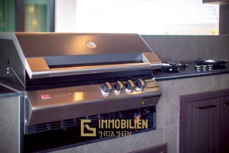 วิลล่าวิวเขาสุดพรีเมียม! ใกล้หัวหิน พร้อมสระน้ำเกลือ 12 ม. และโซลาร์ 10kW