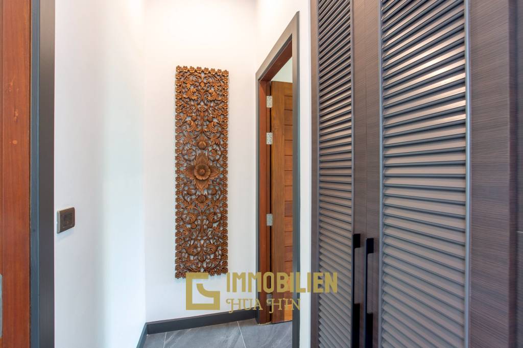 วิลล่าวิวเขาสุดพรีเมียม! ใกล้หัวหิน พร้อมสระน้ำเกลือ 12 ม. และโซลาร์ 10kW