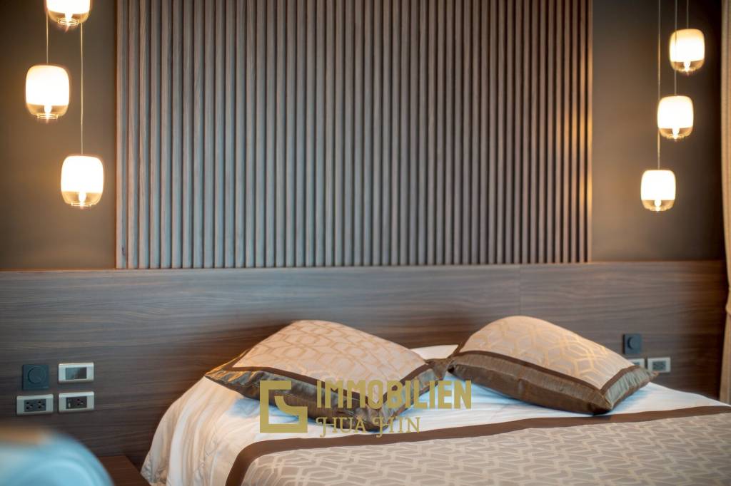 วิลล่าวิวเขาสุดพรีเมียม! ใกล้หัวหิน พร้อมสระน้ำเกลือ 12 ม. และโซลาร์ 10kW