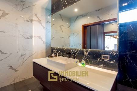 วิลล่าวิวเขาสุดพรีเมียม! ใกล้หัวหิน พร้อมสระน้ำเกลือ 12 ม. และโซลาร์ 10kW