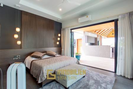 วิลล่าวิวเขาสุดพรีเมียม! ใกล้หัวหิน พร้อมสระน้ำเกลือ 12 ม. และโซลาร์ 10kW