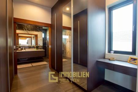 วิลล่าวิวเขาสุดพรีเมียม! ใกล้หัวหิน พร้อมสระน้ำเกลือ 12 ม. และโซลาร์ 10kW