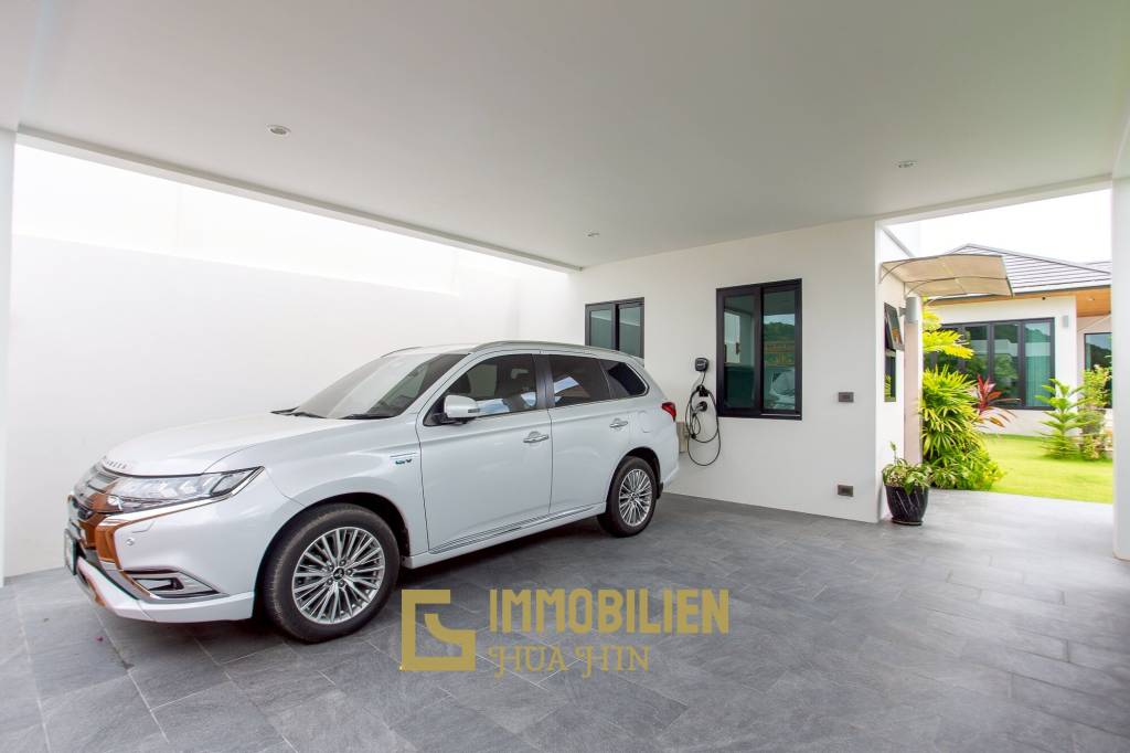 วิลล่าวิวเขาสุดพรีเมียม! ใกล้หัวหิน พร้อมสระน้ำเกลือ 12 ม. และโซลาร์ 10kW