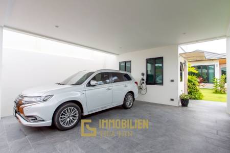 วิลล่าวิวเขาสุดพรีเมียม! ใกล้หัวหิน พร้อมสระน้ำเกลือ 12 ม. และโซลาร์ 10kW