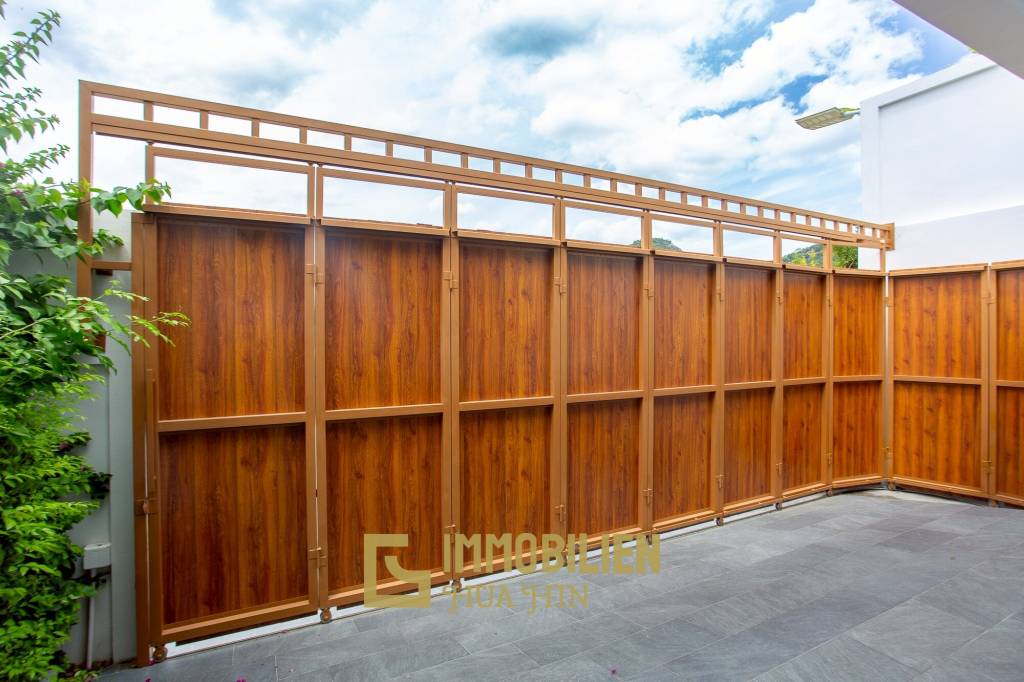 วิลล่าวิวเขาสุดพรีเมียม! ใกล้หัวหิน พร้อมสระน้ำเกลือ 12 ม. และโซลาร์ 10kW