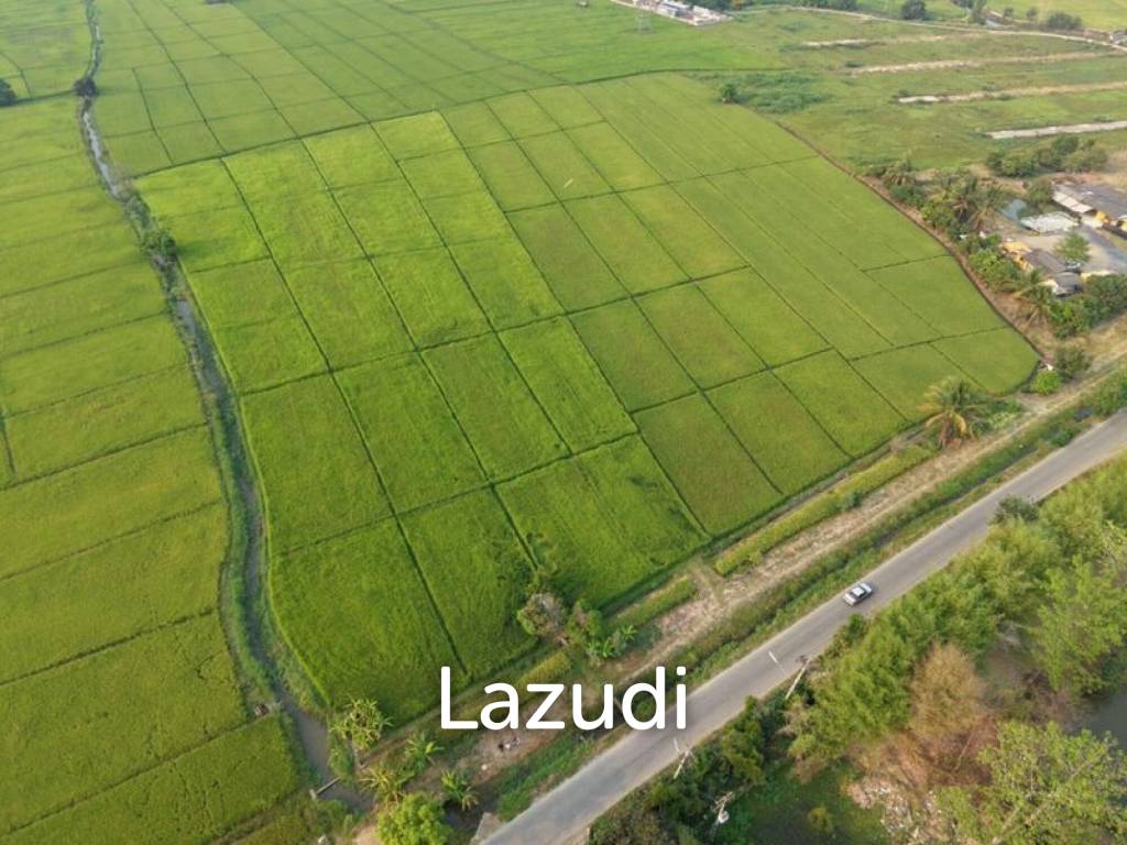 ขายที่ดิน 18 ไร่ ติดถนนลาดยางและคลองชลประทาน อ.แม่ริม