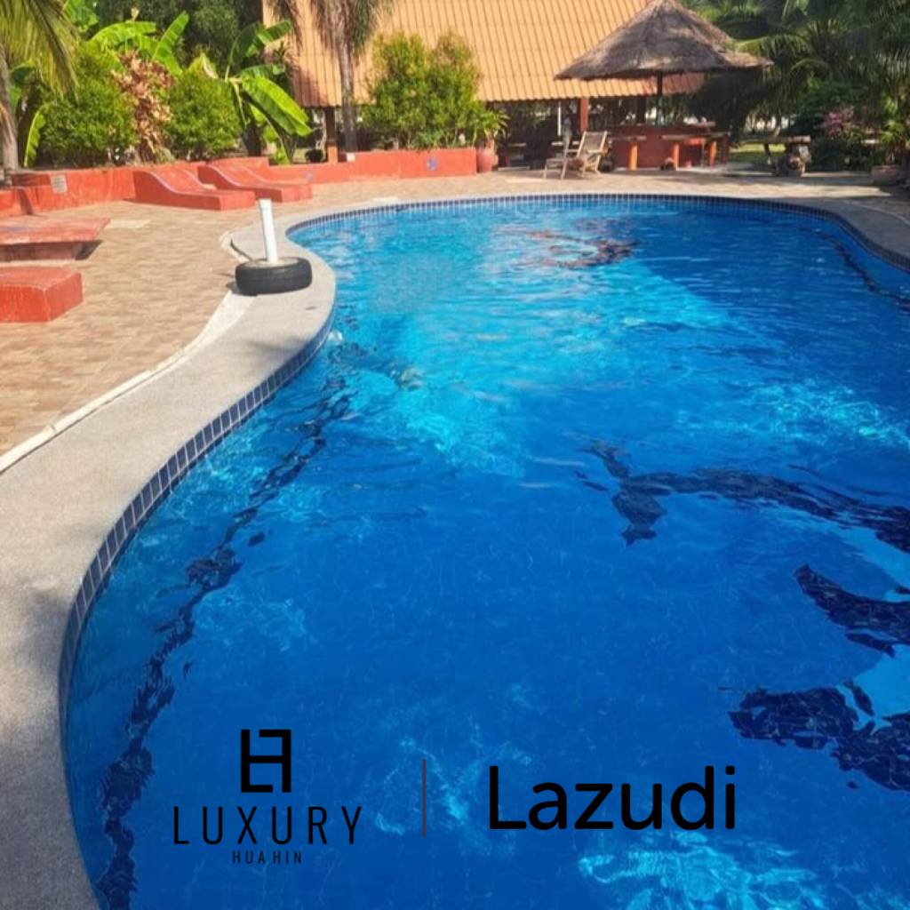 Baan Sabay Style: 2 bedroom Modern 2-Storey  Community pool