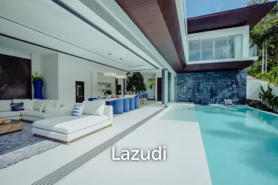 A stunning 4-bedroom luxury pool villa nestled in the peaceful Rawai area.