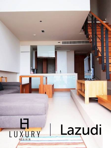 Двухуровневые апартаменты / 69 кв. м / Вид на море