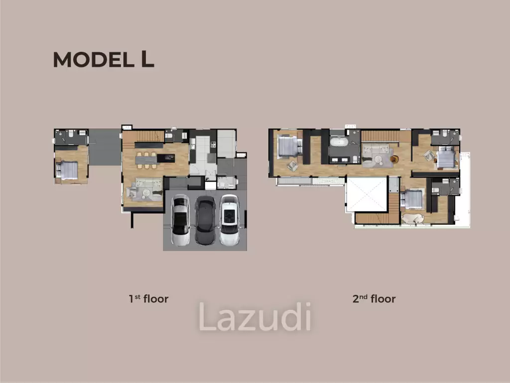 4 Bedrooms 6 Bathrooms 283 SQ.M. PYCHE