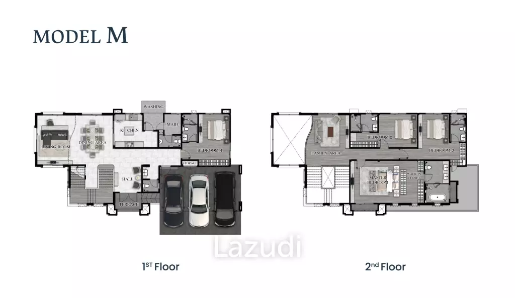 4 Bedrooms 5 Bathrooms 325 SQ.M. REKHA