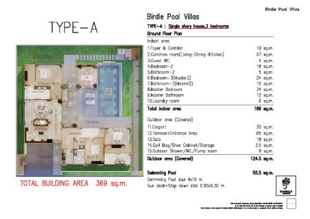 592 qm 3 Bett 4 Bad Villa Für Verkauf