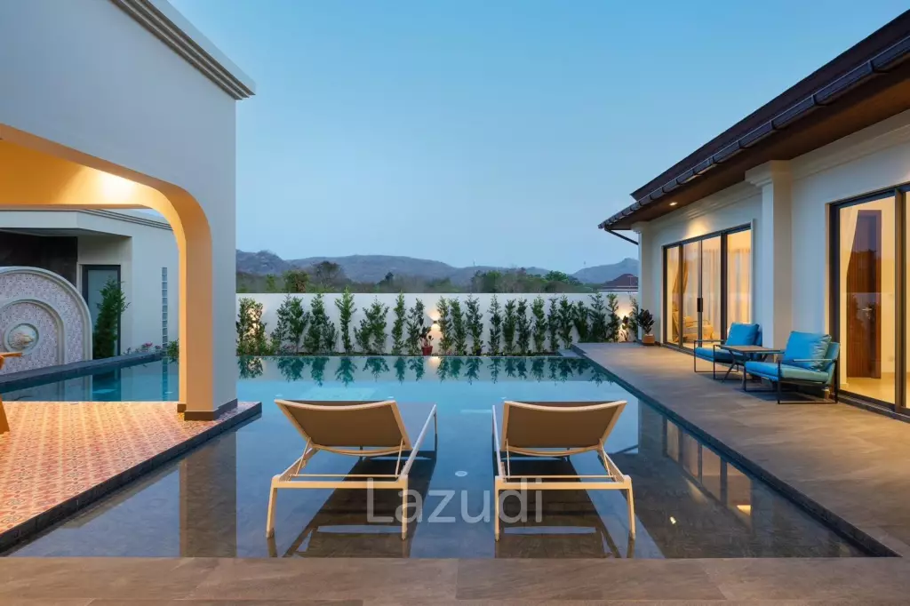 369 sqm 3-Bed Pool Villa in The Birdie Pool Villas Hin Lek Fai Hua Hin