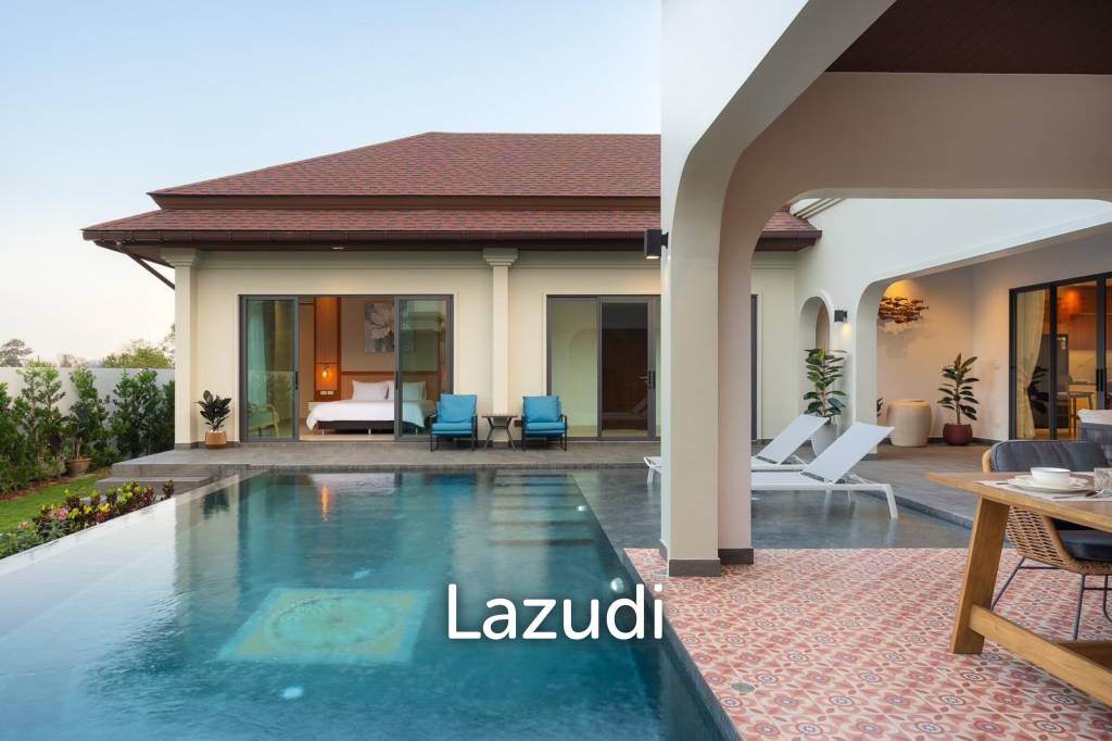 369 sqm 3-Bed Pool Villa in The Birdie Pool Villas Hin Lek Fai Hua Hin