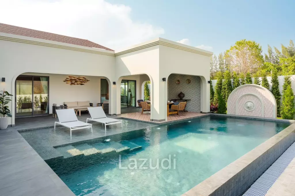 369 sqm 3-Bed Pool Villa in The Birdie Pool Villas Hin Lek Fai Hua Hin