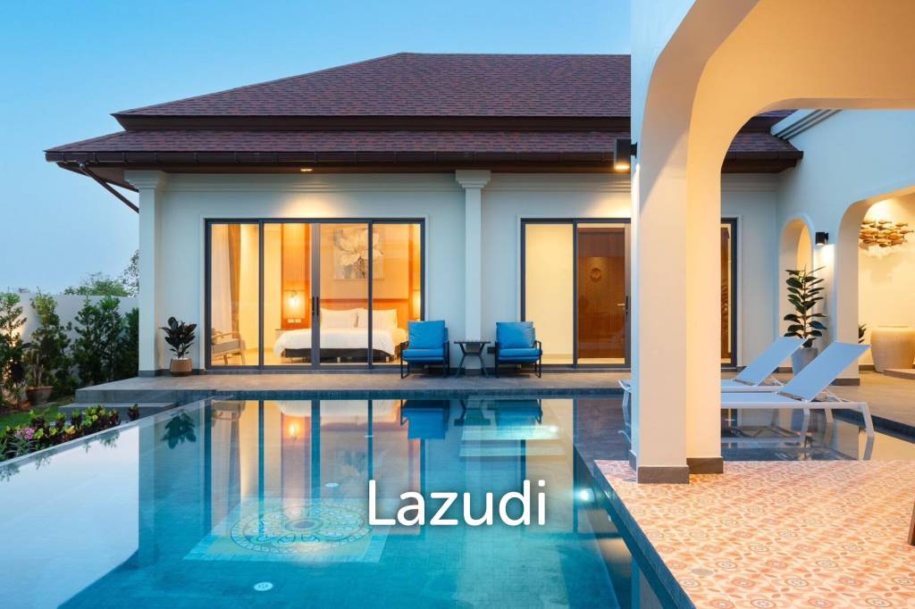369 sqm 3-Bed Pool Villa in The Birdie Pool Villas Hin Lek Fai Hua Hin