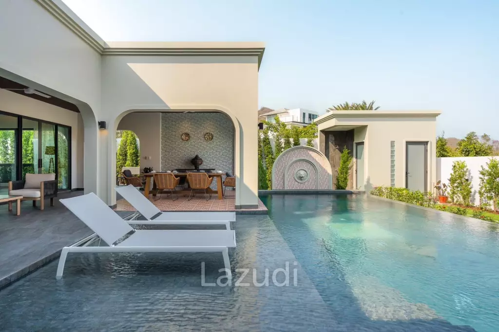369 sqm 3-Bed Pool Villa in The Birdie Pool Villas Hin Lek Fai Hua Hin