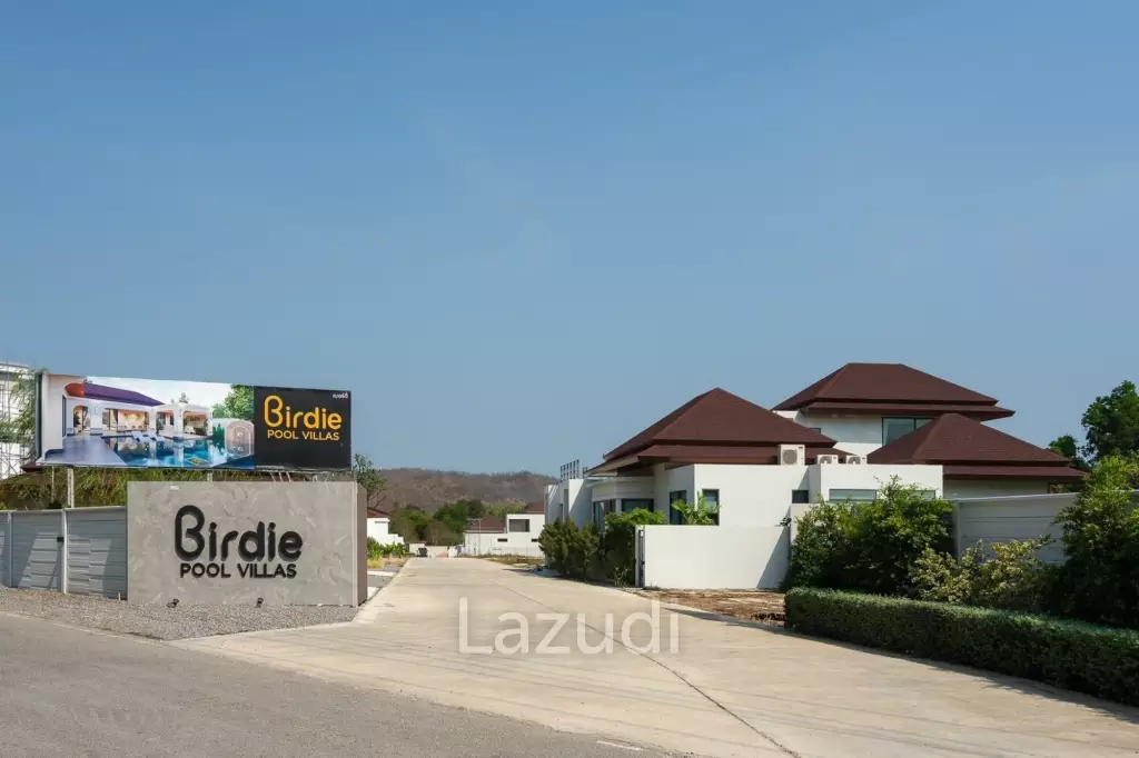 369 sqm 3-Bed Pool Villa in The Birdie Pool Villas Hin Lek Fai Hua Hin