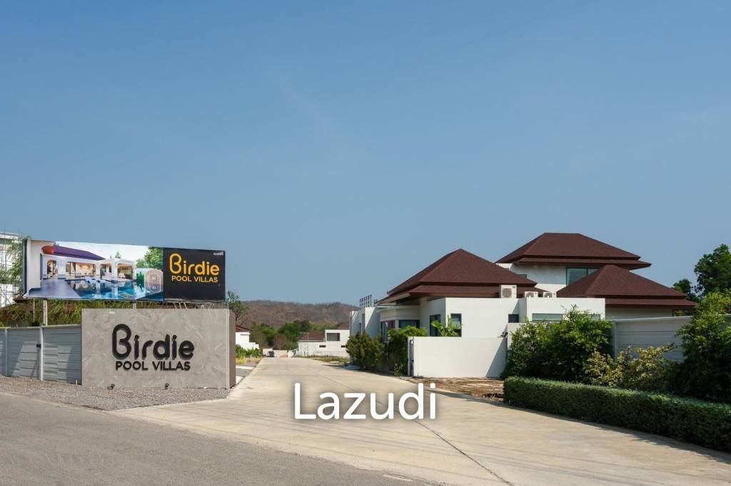 369 sqm 3-Bed Pool Villa in The Birdie Pool Villas Hin Lek Fai Hua Hin