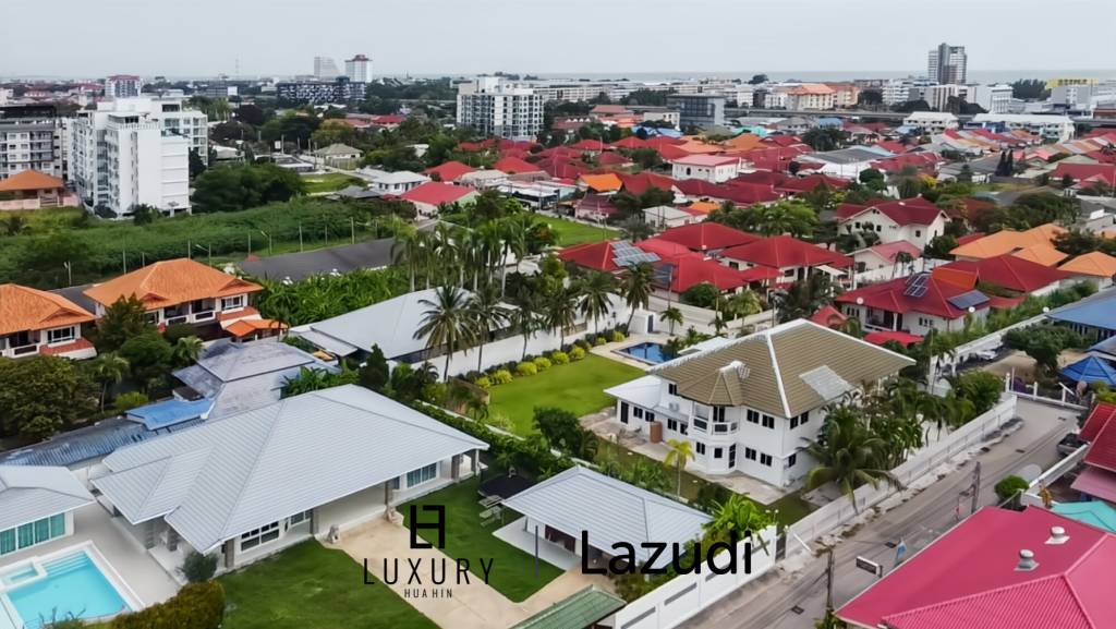 В самом сердце Хуа Хина / участок 1600 кв. м / 5 спален