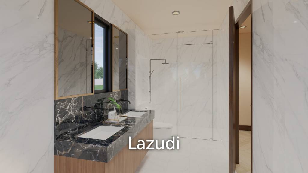 3 Bed 4 Bath 369 SQ.M The Birdie Pool Villas