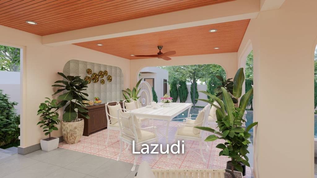 3 Bed 4 Bath 369 SQ.M The Birdie Pool Villas