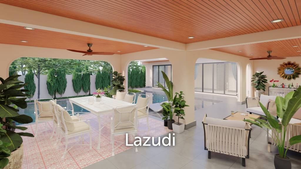 3 Bed 4 Bath 369 SQ.M The Birdie Pool Villas