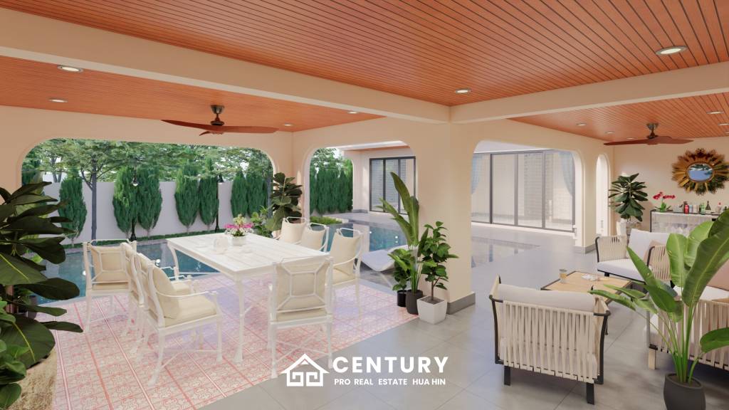 638 ตร.ม 3 เตียง 4 อาบน้ำ วิลล่า For ขาย