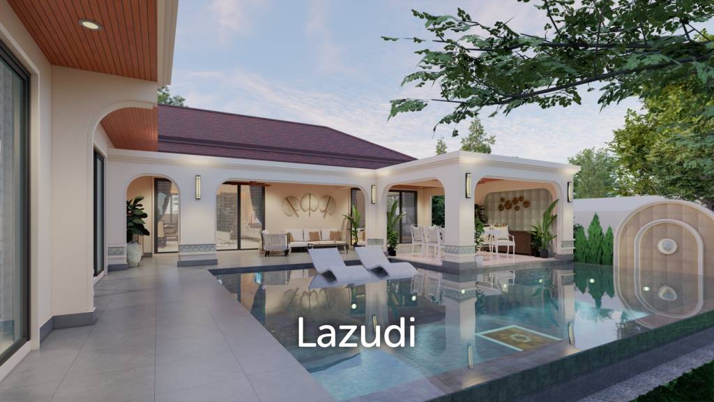 3 Bed 4 Bath 369 SQ.M The Birdie Pool Villas