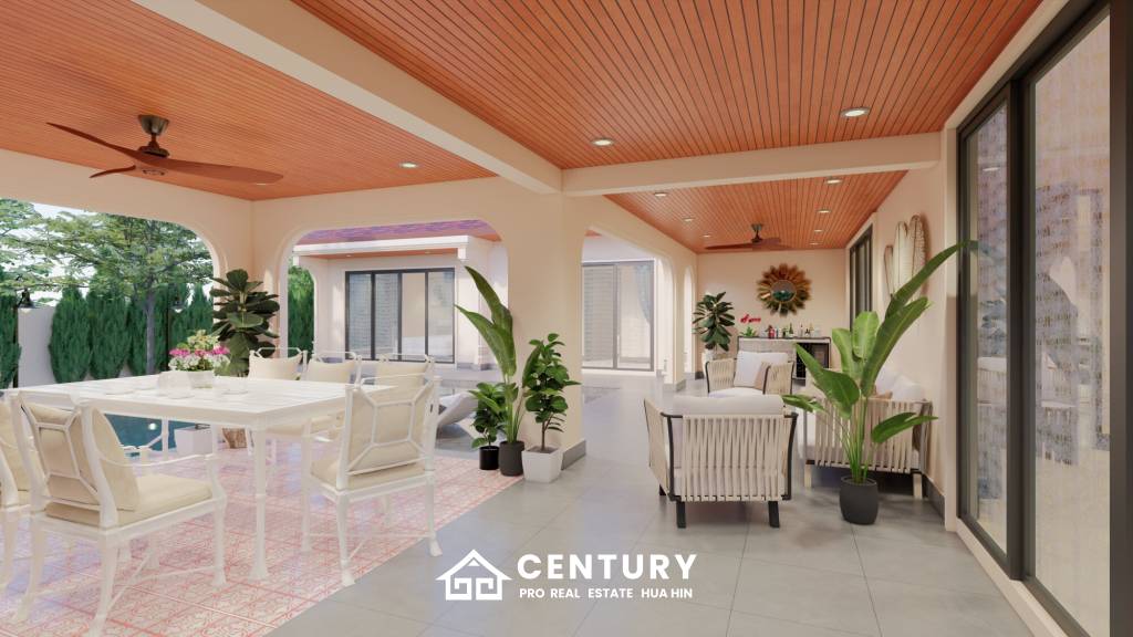 638 ตร.ม 3 เตียง 4 อาบน้ำ วิลล่า For ขาย