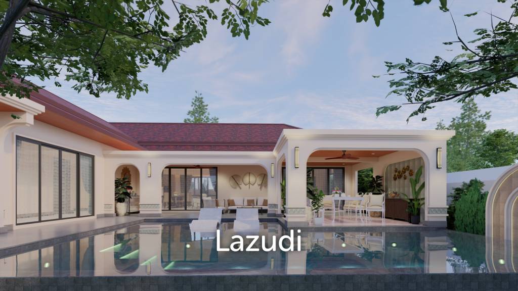 3 Bed 4 Bath 369 SQ.M The Birdie Pool Villas