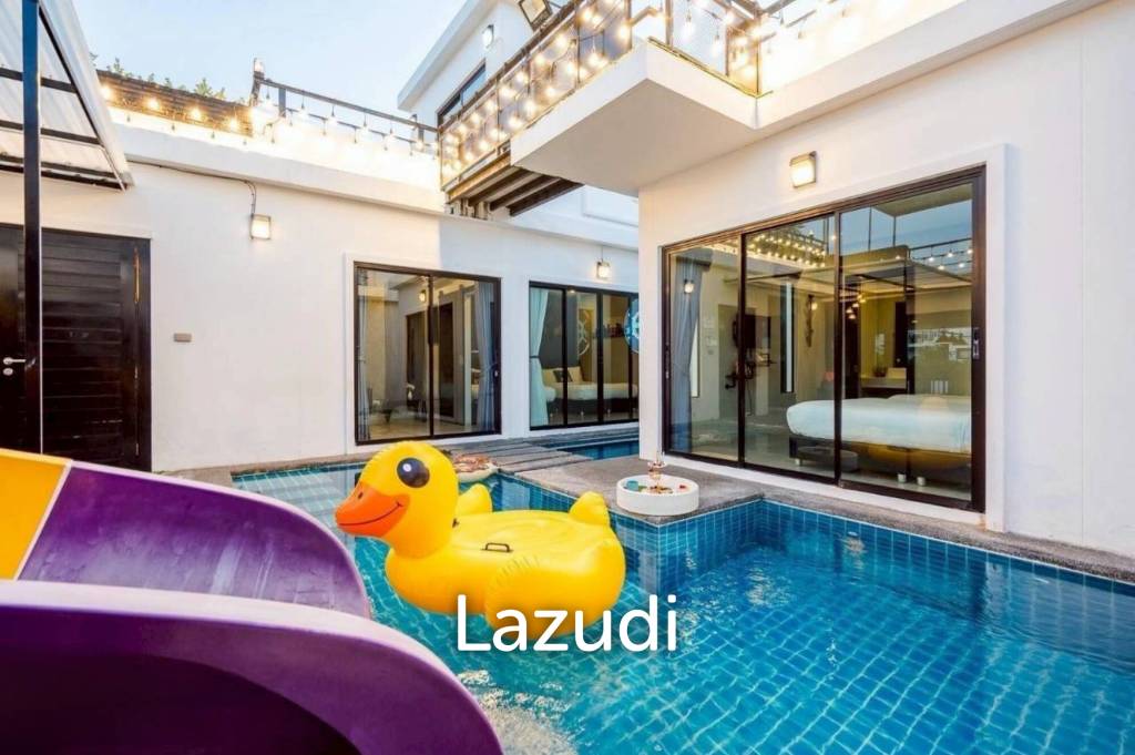 THE MODERN :  Cozy 3 Bed Pool Villa in North Hua Hin