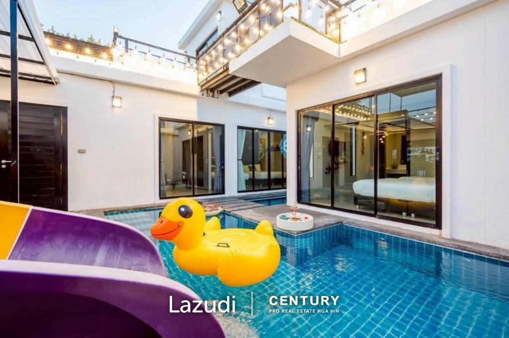 THE MODERN :  Cozy 3 Bed Pool Villa in North Hua Hin THE MODERN :  Cozy 3 Bed Pool Villa in North Hua Hin