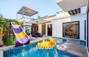 THE MODERN :  Cozy 3 Bed Pool Villa in North Hua Hin