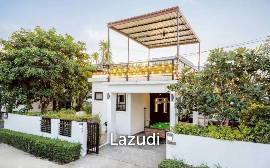 THE MODERN :  Cozy 3 Bed Pool Villa in North Hua Hin