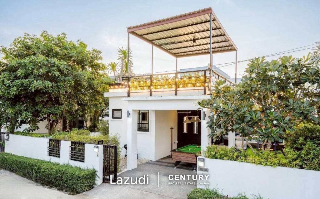 THE MODERN :  Cozy 3 Bed Pool Villa in North Hua Hin THE MODERN :  Cozy 3 Bed Pool Villa in North Hua Hin