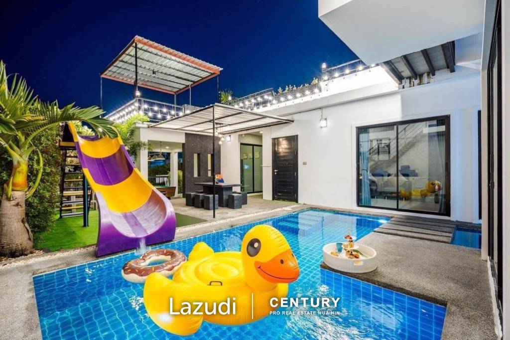 THE MODERN :  Cozy 3 Bed Pool Villa in North Hua Hin THE MODERN :  Cozy 3 Bed Pool Villa in North Hua Hin