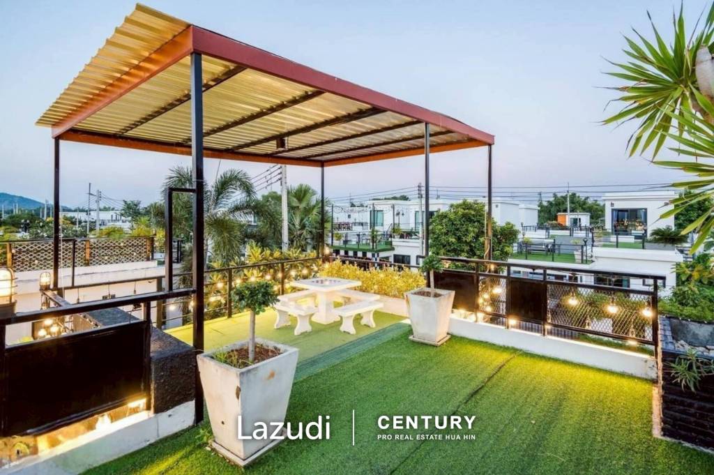 THE MODERN :  Cozy 3 Bed Pool Villa in North Hua Hin THE MODERN :  Cozy 3 Bed Pool Villa in North Hua Hin