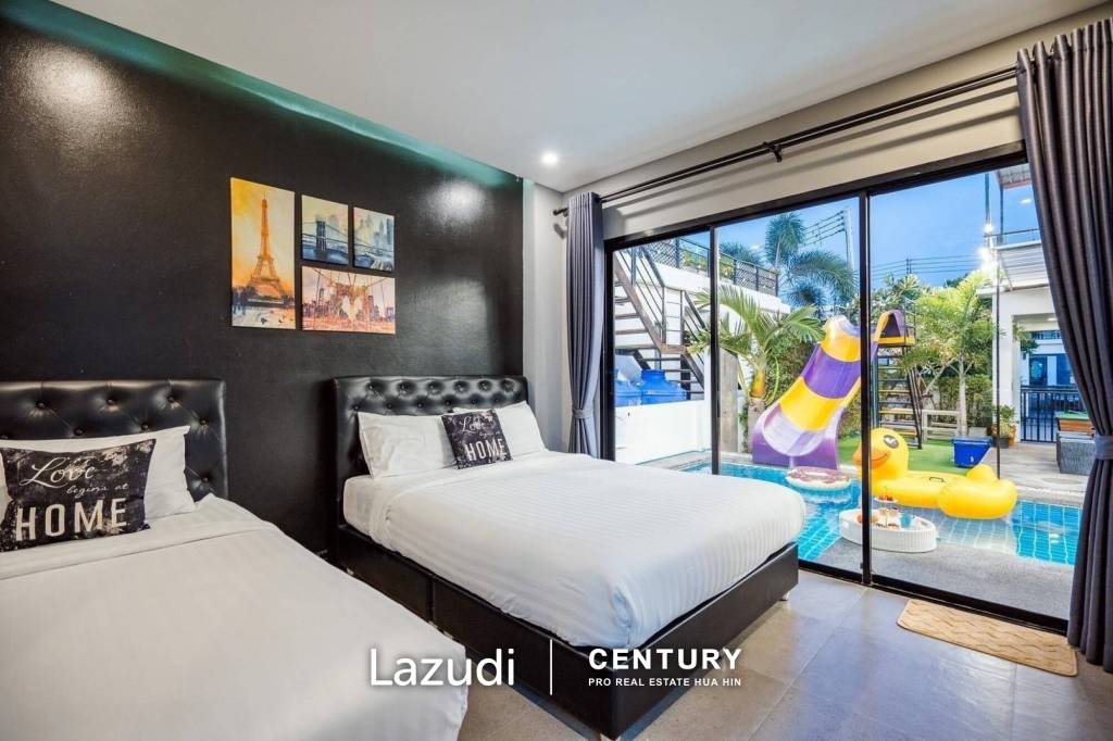 THE MODERN :  Cozy 3 Bed Pool Villa in North Hua Hin THE MODERN :  Cozy 3 Bed Pool Villa in North Hua Hin