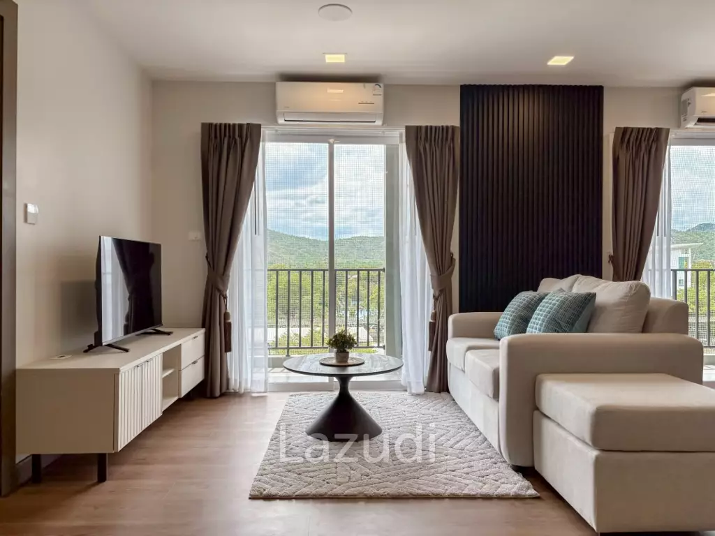 Stylish 2-Bed Condo with Mountain Views in Hua Hin