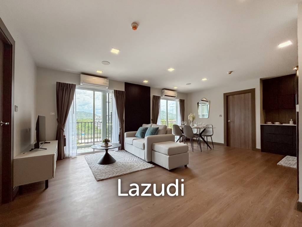 Stylish 2-Bed Condo with Mountain Views in Hua Hin