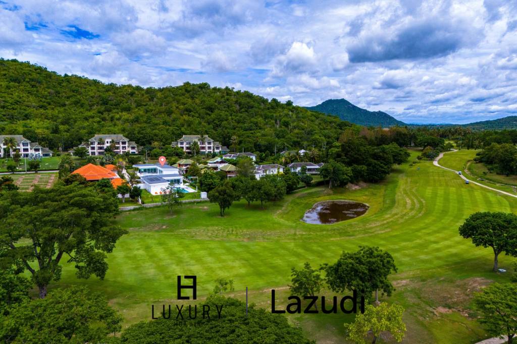 ปาล์มฮิลส์: บ้านเดี่ยวติดสนามกอล์ฟสุดพิเศษ 4 ห้องนอน บนที่ดิน 1,150 ตร.ม.