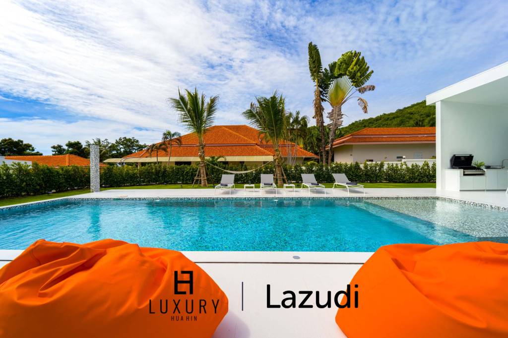 ปาล์มฮิลส์: บ้านเดี่ยวติดสนามกอล์ฟสุดพิเศษ 4 ห้องนอน บนที่ดิน 1,150 ตร.ม.