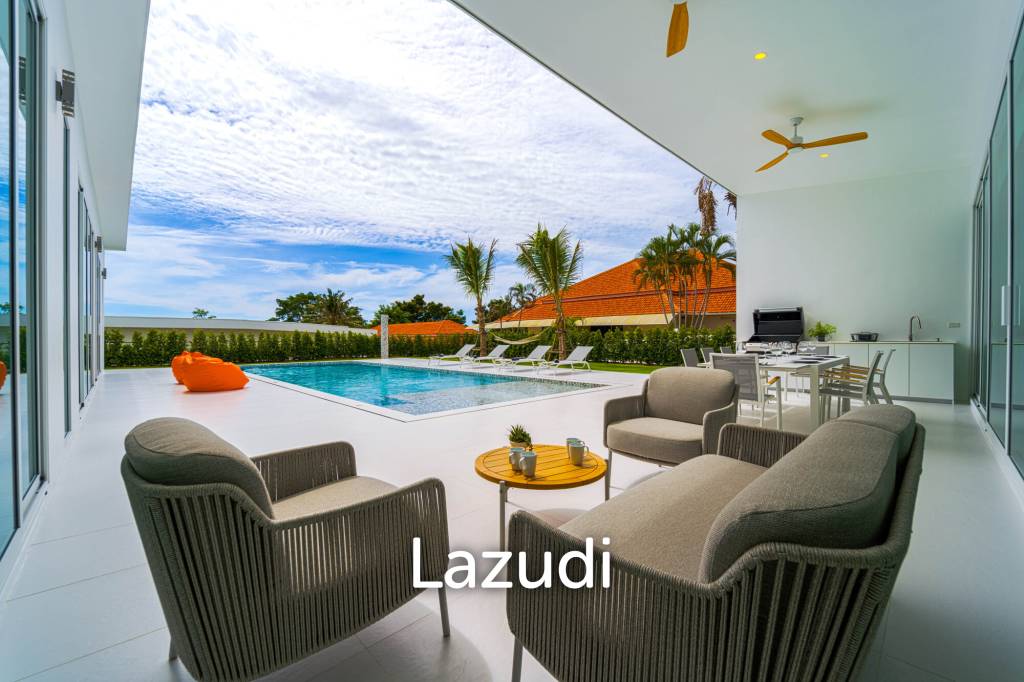 Palm Hills: Exclusive 4-Bed Golf Course Home on 1150 Sqm Plot