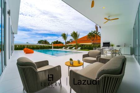 ปาล์มฮิลส์: บ้านเดี่ยวติดสนามกอล์ฟสุดพิเศษ 4 ห้องนอน บนที่ดิน 1,150 ตร.ม.